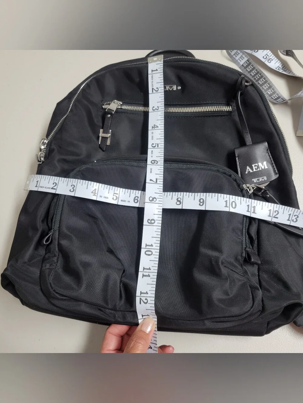 Tumi Voyageur Carson Blackpack.